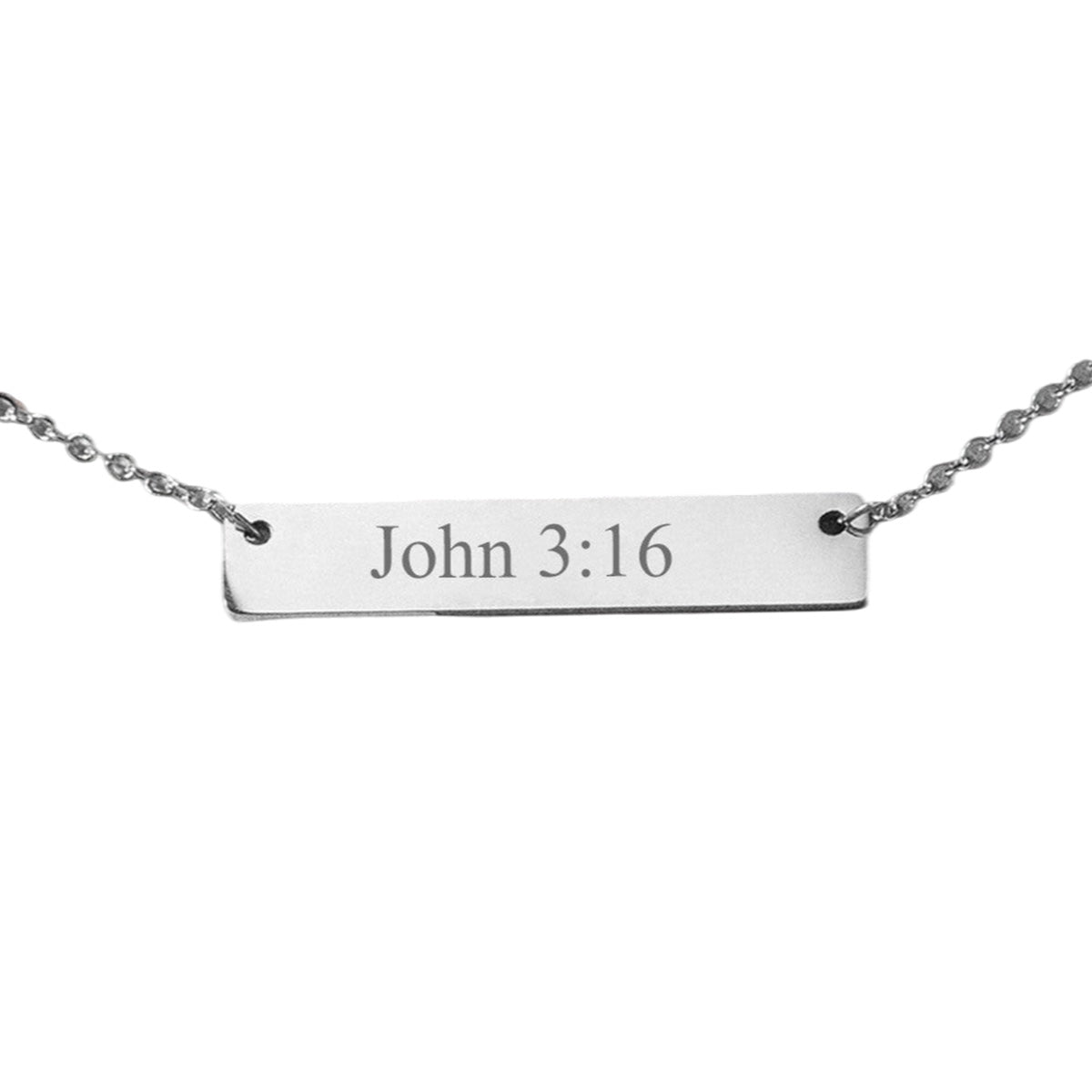 Personalized Custom Christian Bible Verse Necklace
