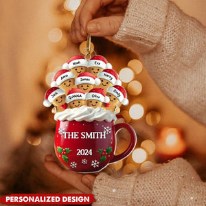 Hot Cocoa Cookie Man Family-Personalized Christmas Gifts For Family