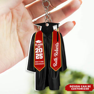 Class of 2025 Graduation - Personalized Acrylic Keychain