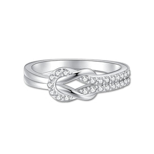 The Love Between Mother And Daughter is Forever - Infinity Love Knot Promise Ring