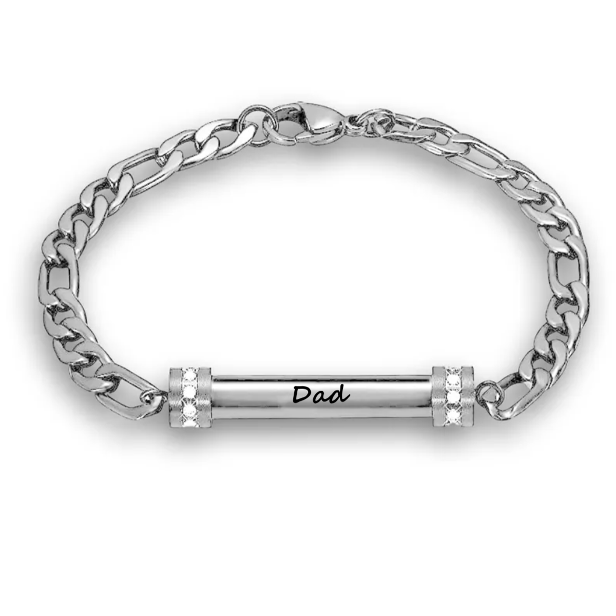 Personalized Urn Bracelet for Ashes,Loss of Dad Gift for Daughter