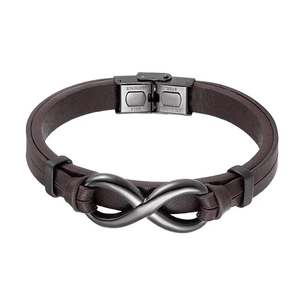 I Love You Forever&Always Leather Bracelet Gift With Gift Card