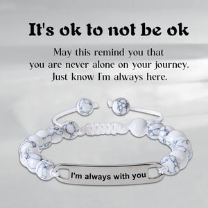 Personalized Custom Memorial Text  Bracelet  - Gift For Lover