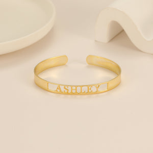 Personalized Custom Engraved Name& Date Memorial Bracelet