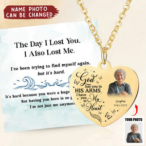 Personalized The Day I Lost You Memorial Necklace