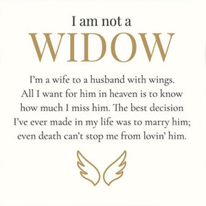 I'm a Wife to a Husband Personalized Circle Wings Memorial Ring